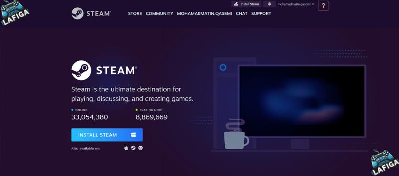 دانلود و نصب Steam