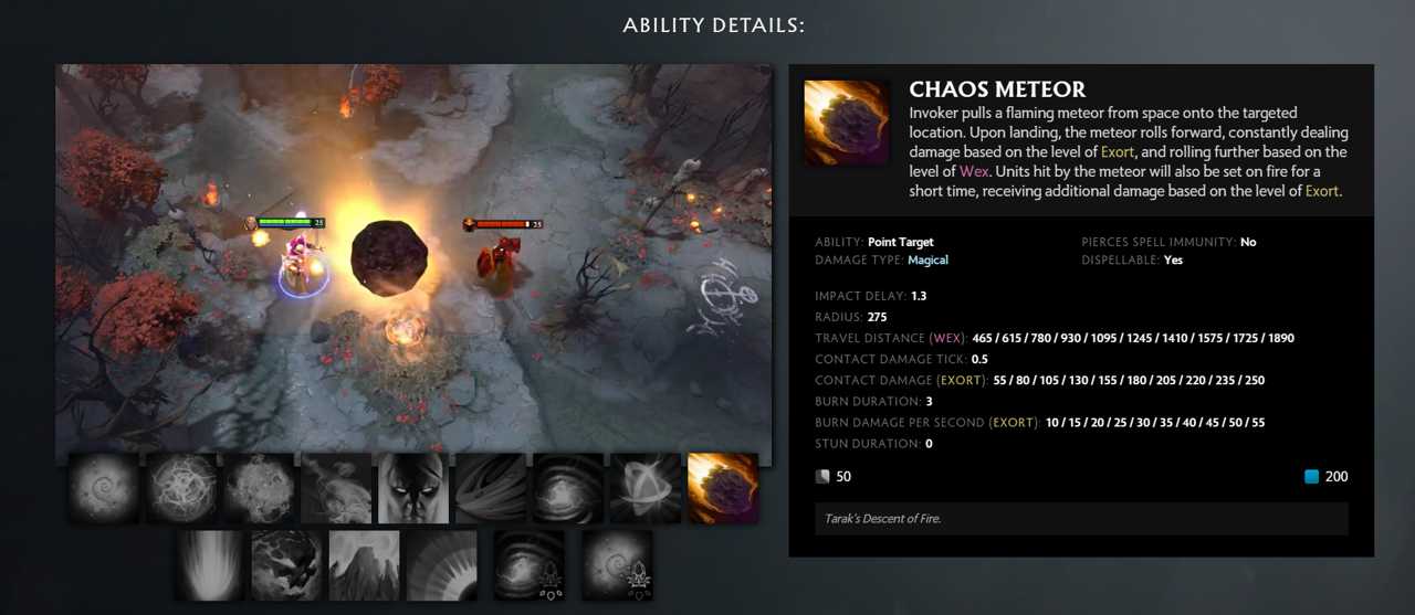 Chaos Meteor