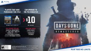 تاریخ انتشار Days Gone Remastered