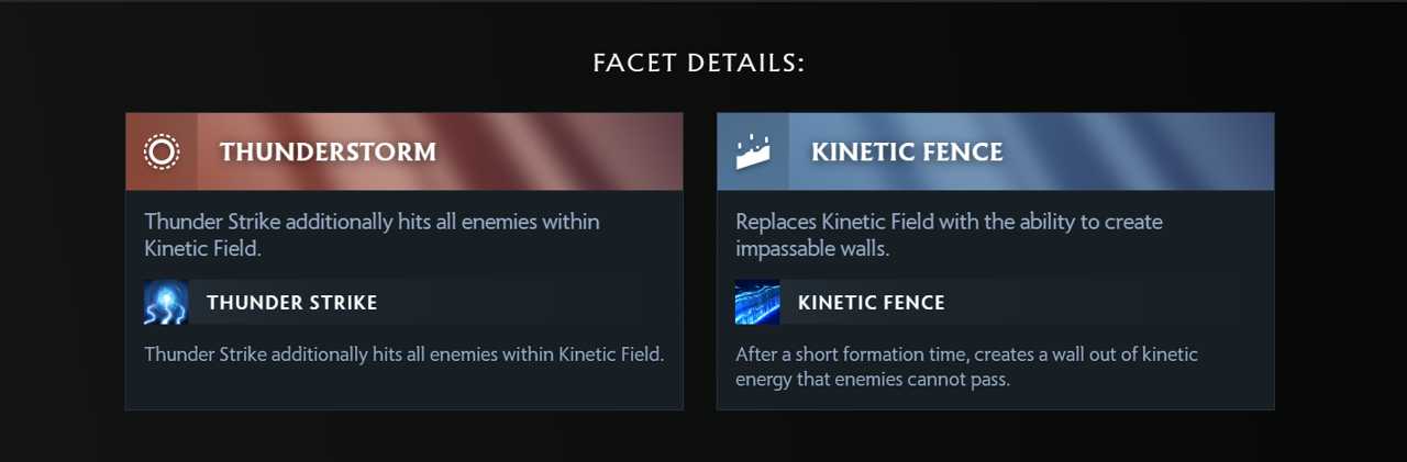 Facetها