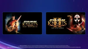 بازی‌های Star Wars KOTOR 1 و 2 در فروشگاه موبایلی اپیک گیمز رایگان شدند