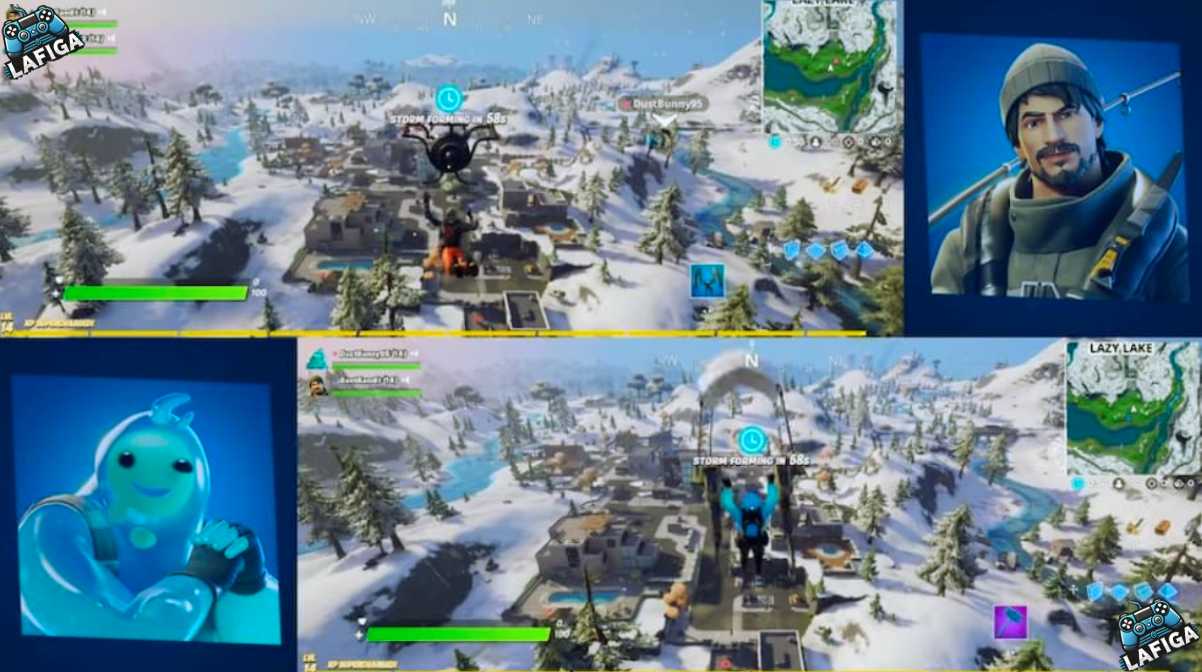 آموزش دو نفره بازی کردن در فورتنایت